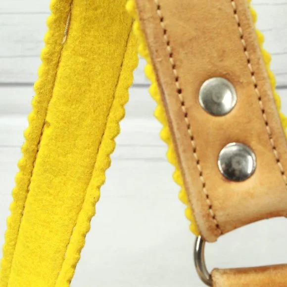 Vtg! JURA Brown Leather Patina Genuine School Bag Casual Backpack - Picture 8 of 11